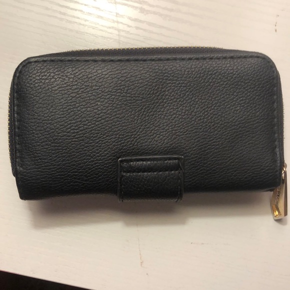 Black leather card holder - Picture 2 of 4